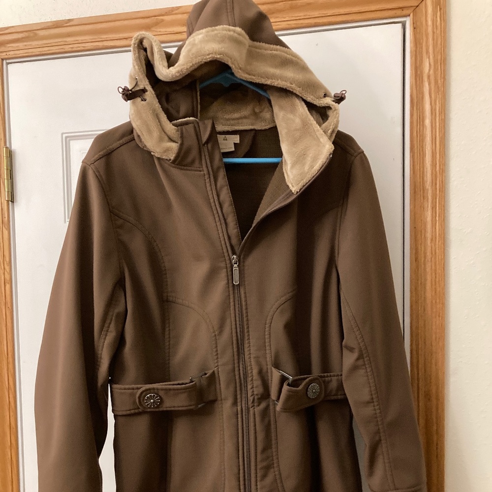 Ascend winter coat brown large